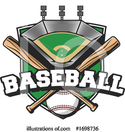 Royalty-Free (RF) Baseball Clipart Illustration by Vector Tradition SM - Stock Sample #1698736