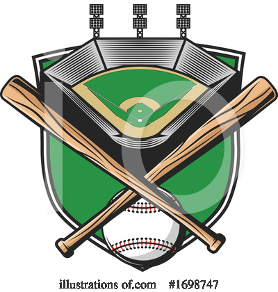 Royalty-Free (RF) Baseball Clipart Illustration by Vector Tradition SM - Stock Sample #1698747