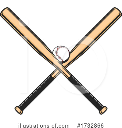 Softball Clipart #1732866 by Vector Tradition SM
