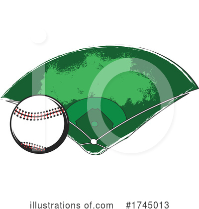 Royalty-Free (RF) Baseball Clipart Illustration by Vector Tradition SM - Stock Sample #1745013