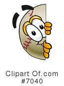 Baseball Clipart #7040 by Mascot Junction