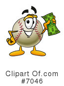 Baseball Clipart #7046 by Mascot Junction