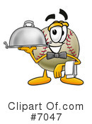 Baseball Clipart #7047 by Mascot Junction