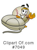 Baseball Clipart #7049 by Mascot Junction