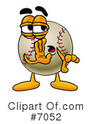 Baseball Clipart #7052 by Mascot Junction