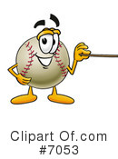 Baseball Clipart #7053 by Mascot Junction