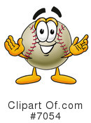 Baseball Clipart #7054 by Mascot Junction