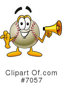 Baseball Clipart #7057 by Mascot Junction