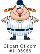Baseball Player Clipart #1106966 by Cory Thoman