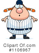 Baseball Player Clipart #1106967 by Cory Thoman