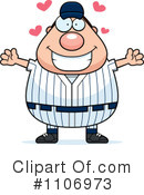 Baseball Player Clipart #1106973 by Cory Thoman
