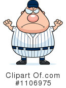 Baseball Player Clipart #1106975 by Cory Thoman