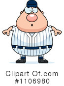 Baseball Player Clipart #1106980 by Cory Thoman