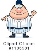 Baseball Player Clipart #1106981 by Cory Thoman