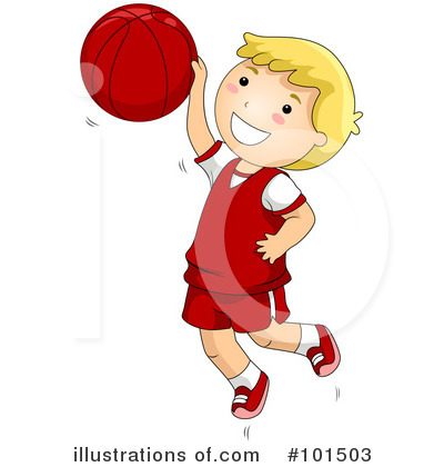 Royalty-Free (RF) Basketball Clipart Illustration by BNP Design Studio - Stock Sample #101503