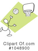 Basketball Clipart #1048900 by Johnny Sajem