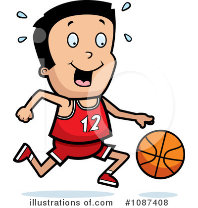 Basketball Clipart #1087408 by Cory Thoman