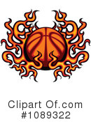 Basketball Clipart #1089322 by Chromaco
