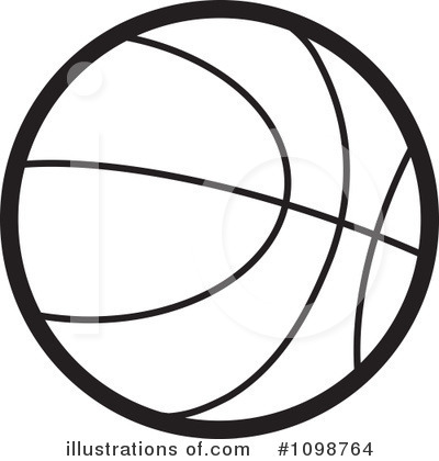 Royalty-Free (RF) Basketball Clipart Illustration by Lal Perera - Stock Sample #1098764