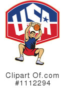 Basketball Clipart #1112294 by patrimonio