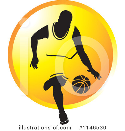Royalty-Free (RF) Basketball Clipart Illustration by Lal Perera - Stock Sample #1146530