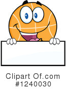 Basketball Clipart #1240030 by Hit Toon