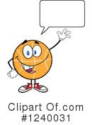 Basketball Clipart #1240031 by Hit Toon