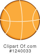 Basketball Clipart #1240033 by Hit Toon