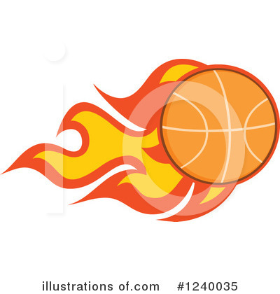 Basketball Clipart #1240035 by Hit Toon