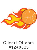 Basketball Clipart #1240035 by Hit Toon