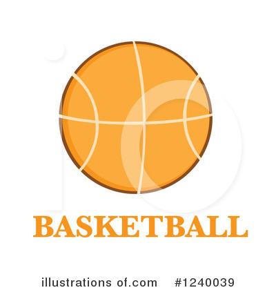 Basketball Clipart #1240039 by Hit Toon