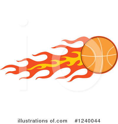 Basketball Clipart #1240044 by Hit Toon