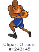 Basketball Clipart #1243145 by patrimonio