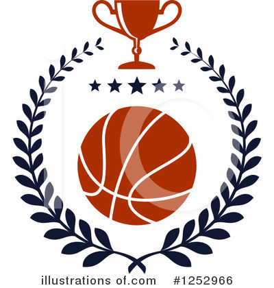 Royalty-Free (RF) Basketball Clipart Illustration by Vector Tradition SM - Stock Sample #1252966