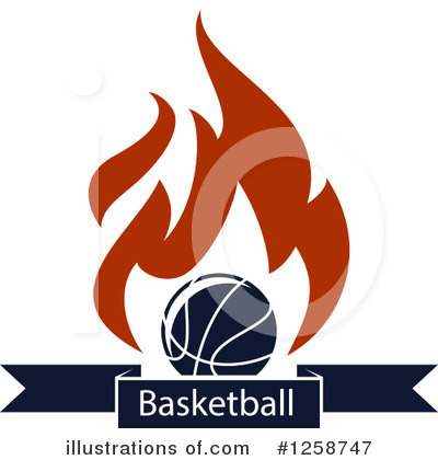Royalty-Free (RF) Basketball Clipart Illustration by Vector Tradition SM - Stock Sample #1258747