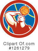 Basketball Clipart #1261279 by patrimonio