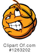 Basketball Clipart #1263202 by Chromaco