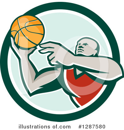 Basketball Clipart #1287580 by patrimonio