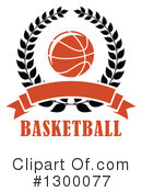 Basketball Clipart #1300077 by Vector Tradition SM