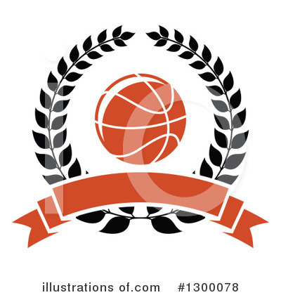 Royalty-Free (RF) Basketball Clipart Illustration by Vector Tradition SM - Stock Sample #1300078