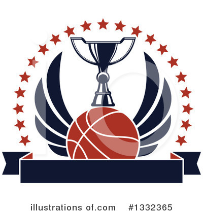 Royalty-Free (RF) Basketball Clipart Illustration by Vector Tradition SM - Stock Sample #1332365