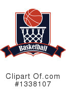 Basketball Clipart #1338107 by Vector Tradition SM