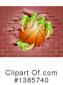 Basketball Clipart #1385740 by AtStockIllustration