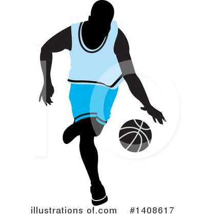 Basketball Clipart #1408617 by Lal Perera