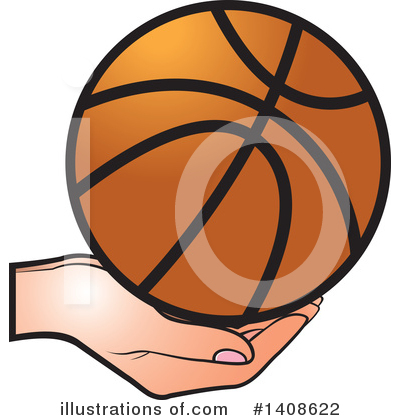 Basketball Clipart #1408622 by Lal Perera