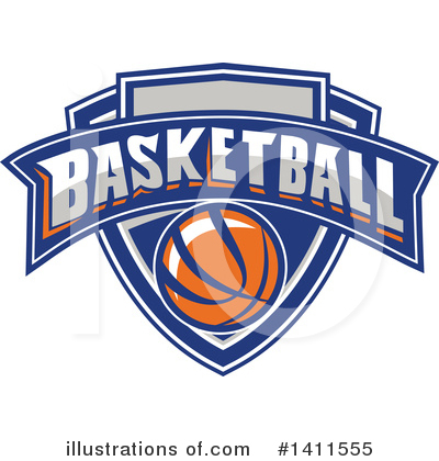 Basketball Clipart #1411555 by patrimonio