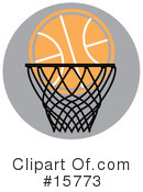 Basketball Clipart #15773 by Andy Nortnik