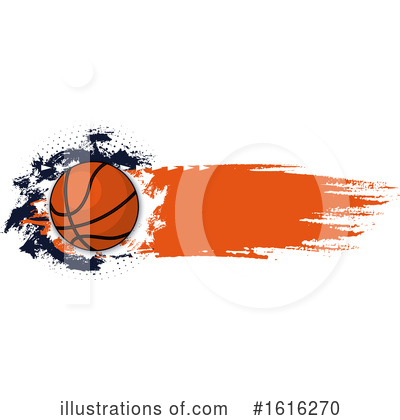 Royalty-Free (RF) Basketball Clipart Illustration by Vector Tradition SM - Stock Sample #1616270