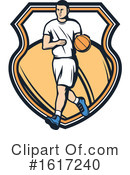 Basketball Clipart #1617240 by Vector Tradition SM