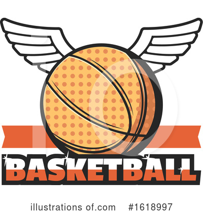 Royalty-Free (RF) Basketball Clipart Illustration by Vector Tradition SM - Stock Sample #1618997